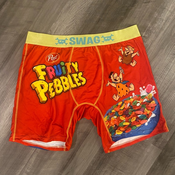 SWAG Underwear & Socks Flintstones Fruity Pebbles Boxer Brief